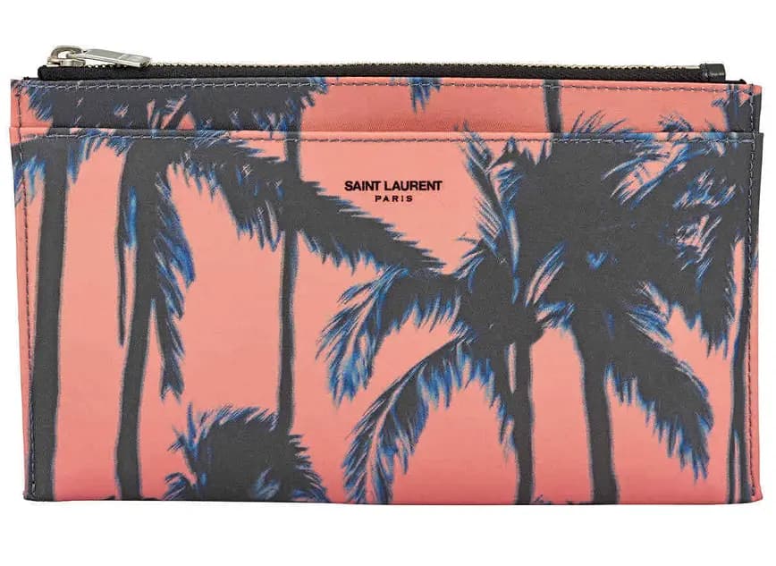 Ví Saint Laurent Dip-Dye Palm 'Multicolor' 556258-HZT0E-5569 Ví Saint Laurent Dip-Dye Palm 'Multicolor' 556258-HZT0E-5569
