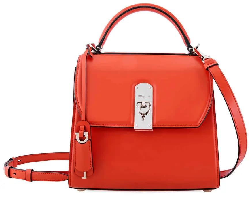 Túi Salvatore Ferragamo Boxyz Leather 'Coral' 21H645-723981 Túi Salvatore Ferragamo Boxyz Leather 'Coral' 21H645-723981