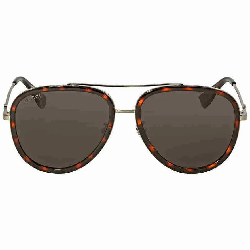 Kính Gucci Grey Aviator Sunglasses 'Grey' GG0062S-002-57 Kính Gucci Grey Aviator Sunglasses 'Grey' GG0062S-002-57