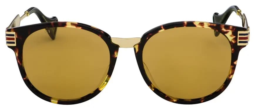 Kính Gucci Round Unisex 'Yellow' GG0586SA-003-55 Kính Gucci Round Unisex 'Yellow' GG0586SA-003-55
