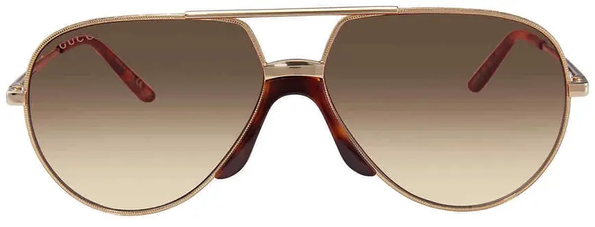 Kính Gucci Aviator Unisex 'Brown' GG0432S-002-60 Kính Gucci Aviator Unisex 'Brown' GG0432S-002-60