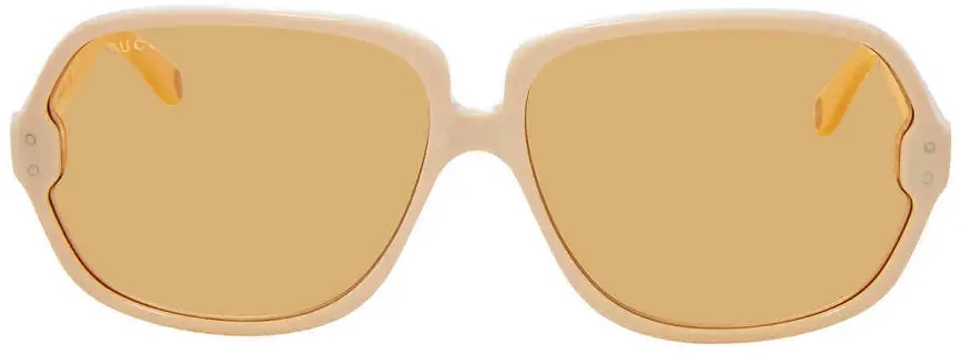Kính Gucci Square Sunglasses 'Yellow' GG0778S-007-63 — kich-thuoc: lien-he-order Kính Gucci Square Sunglasses 'Yellow' GG0778S-007-63 — kich-thuoc: lien-he-order