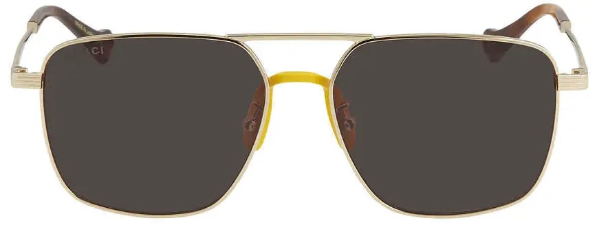 Kính Gucci Brown Square 'Gold' GG0743S-002-57 — kich-thuoc: lien-he-order Kính Gucci Brown Square 'Gold' GG0743S-002-57 — kich-thuoc: lien-he-order