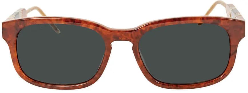 Kính Gucci Green Rectangular 'Havana' GG0602S-003-55 Kính Gucci Green Rectangular 'Havana' GG0602S-003-55