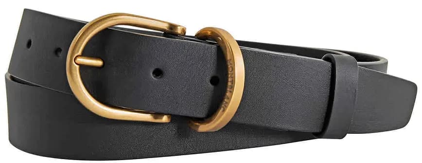Thắt Lưng Montblanc Classic Leather 'Black' 118457 Thắt Lưng Montblanc Classic Leather 'Black' 118457