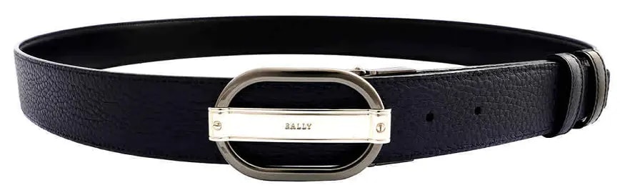 Thắt Lưng Bally Leather Belt 'Black' 2000188969449 Thắt Lưng Bally Leather Belt 'Black' 2000188969449