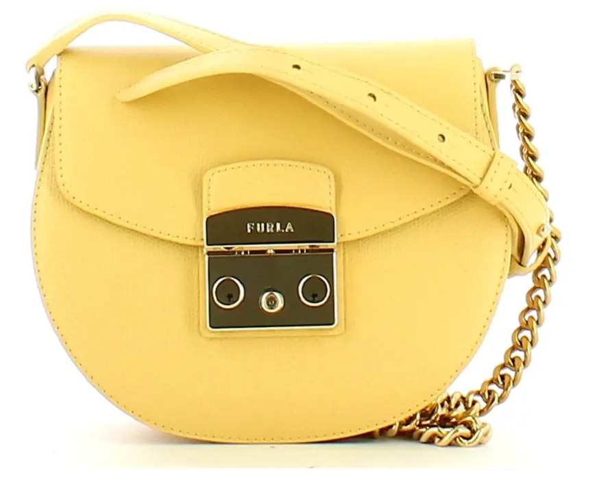Túi Furla Ladies Metropolis Mini Crossbody 'Yellow' BATJEP0-ARE-MIM — kich-thuoc: lien-he-order Túi Furla Ladies Metropolis Mini Crossbody 'Yellow' BATJEP0-ARE-MIM — kich-thuoc: lien-he-order