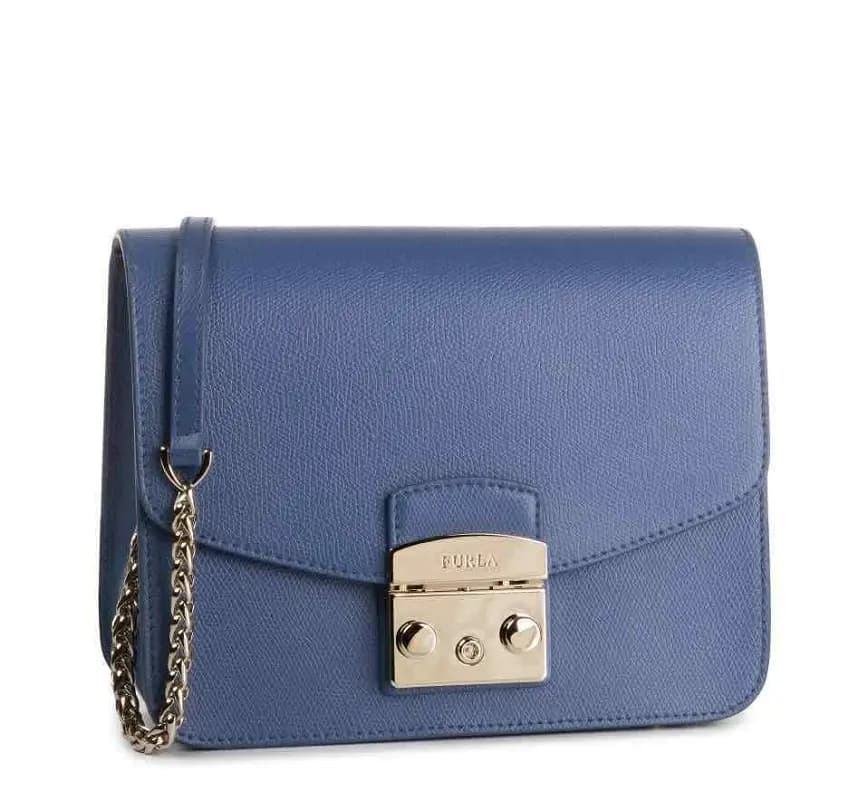 Túi Furla Ladies Metropolis S Leather 'Blue' 1021845 Túi Furla Ladies Metropolis S Leather 'Blue' 1021845