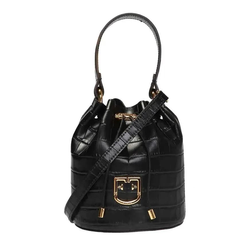Túi Furla Corona Mini Drawstring 'Black' BYB0-1033913 Túi Furla Corona Mini Drawstring 'Black' BYB0-1033913