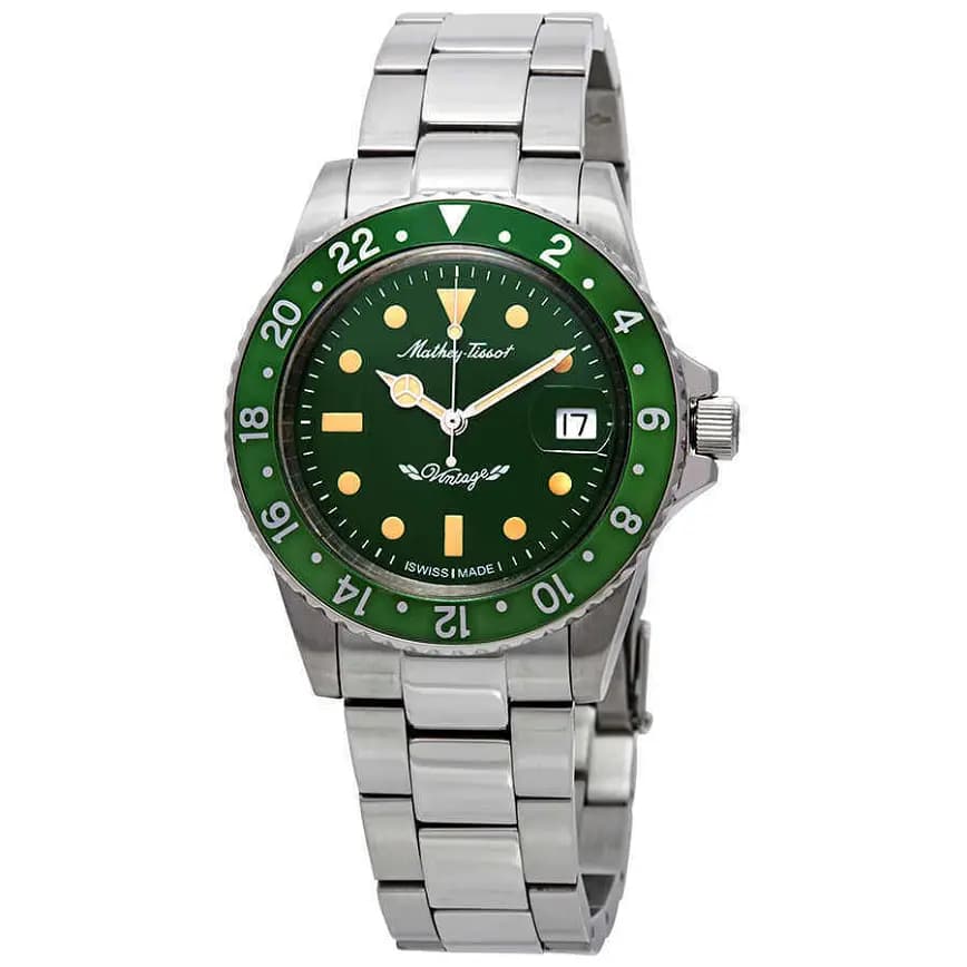 Đồng Hồ Mathey Tissot Mathey Vintage 'Green' H900ATV Đồng Hồ Mathey Tissot Mathey Vintage 'Green' H900ATV