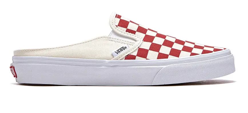 Giày Vans CheckerBoard Mule 'White Red' VN0004KTTLF Giày Vans CheckerBoard Mule 'White Red' VN0004KTTLF