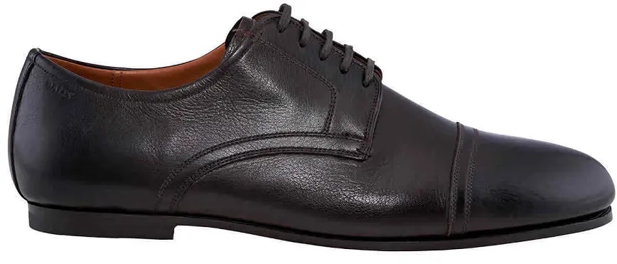 Giày Bally Plentium Leather Derby 'Coffee' 6222940 — kich-thuoc: lien-he-order Giày Bally Plentium Leather Derby 'Coffee' 6222940 — kich-thuoc: lien-he-order