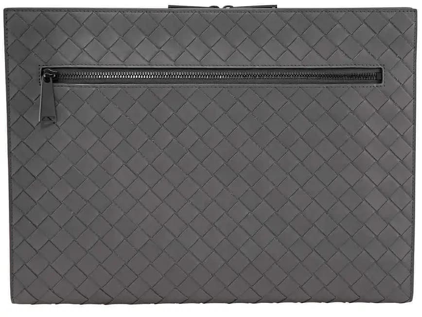 Ví Bottega Veneta Woven Clutch Document Case 'Dark Brown' 493190-V4651-2006 Ví Bottega Veneta Woven Clutch Document Case 'Dark Brown' 493190-V4651-2006