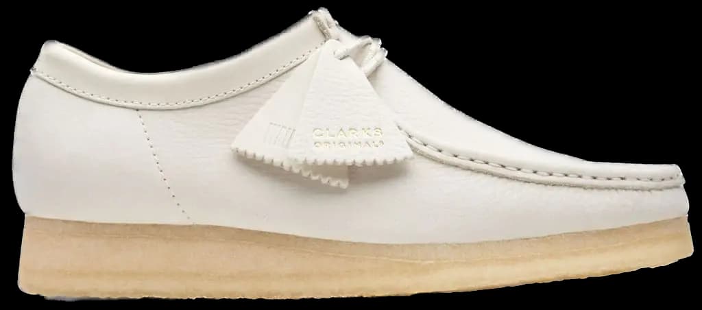 Giày Clarks Wallabee 'Off White Nubuck' 261-66299 Giày Clarks Wallabee 'Off White Nubuck' 261-66299