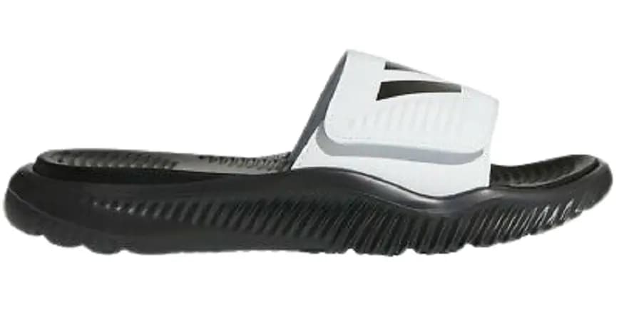 Dép Adidas Alphabounce Slippers Synthetic Sandals 'White Black' FZ0388 Dép Adidas Alphabounce Slippers Synthetic Sandals 'White Black' FZ0388