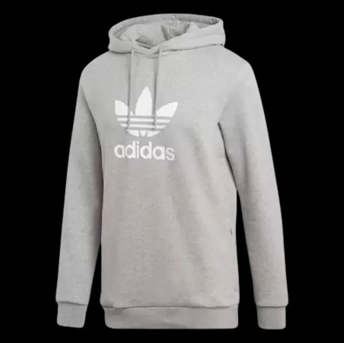 Áo Adidas Trefoil Hoodie Mens Grey White CY4572 Áo Adidas Trefoil Hoodie Mens Grey White CY4572