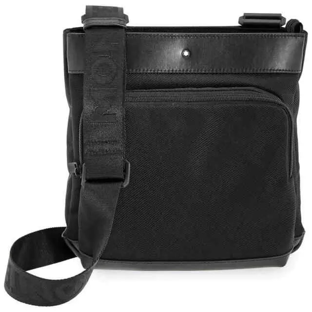 Túi Montblanc Black Sartorial Jet Envelope Shoulder Bag Leather Nylon 118254 — kich-thuoc: lien-he-order Túi Montblanc Black Sartorial Jet Envelope Shoulder Bag Leather Nylon 118254 — kich-thuoc: lien-he-order