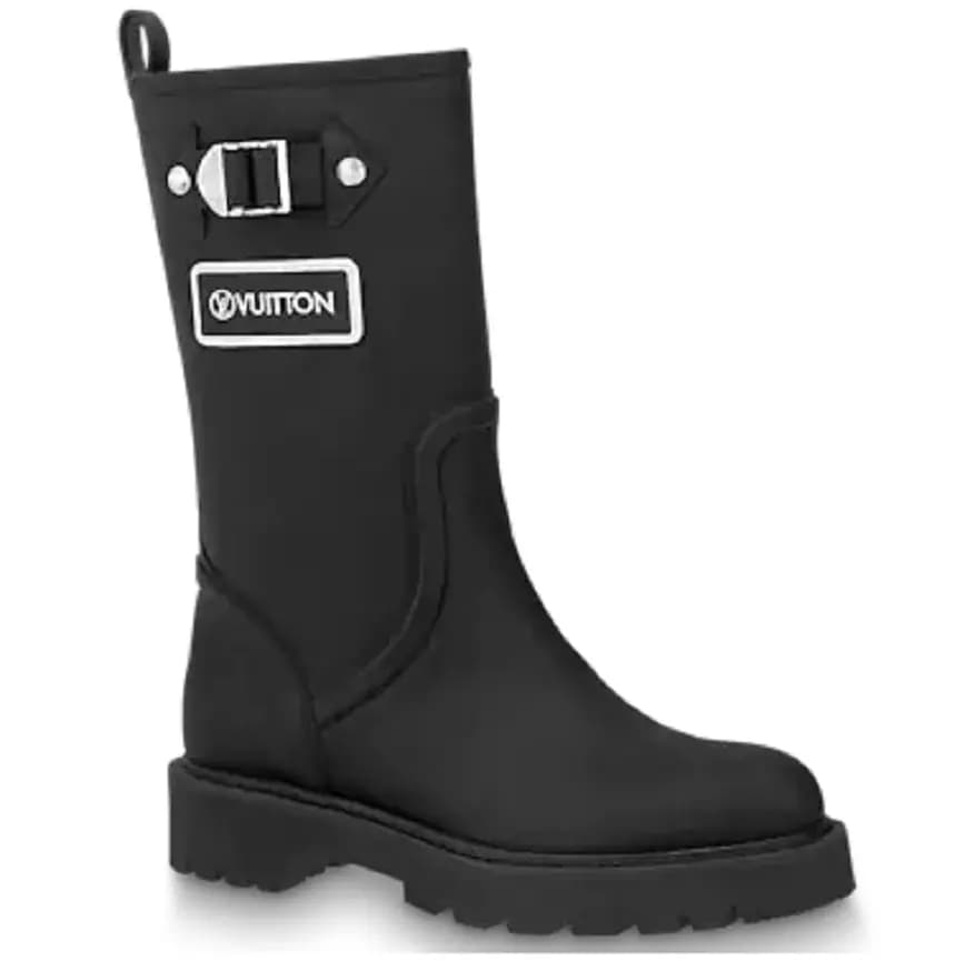 Giày Louis Vuitton Territory Flat Half Boots Black 1A9H8F Giày Louis Vuitton Territory Flat Half Boots Black 1A9H8F