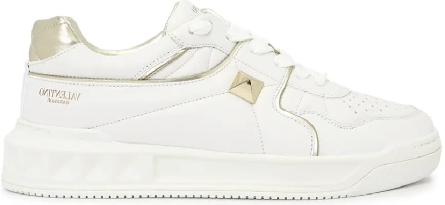 Giày Valentino Metallic One Stud 'White' S0E71RUS-L71 Giày Valentino Metallic One Stud 'White' S0E71RUS-L71