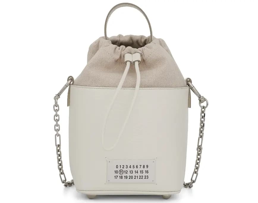 Túi Maison Margiela 5AC Bucket Bag 'Ivory' S61WG0035P4348H0157 Túi Maison Margiela 5AC Bucket Bag 'Ivory' S61WG0035P4348H0157