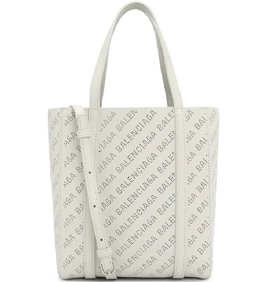 Túi Balenciaga Everyday 2x Small Logo Perforated Tote 'White' 551815-2VS3N-9062 Túi Balenciaga Everyday 2x Small Logo Perforated Tote 'White' 551815-2VS3N-9062