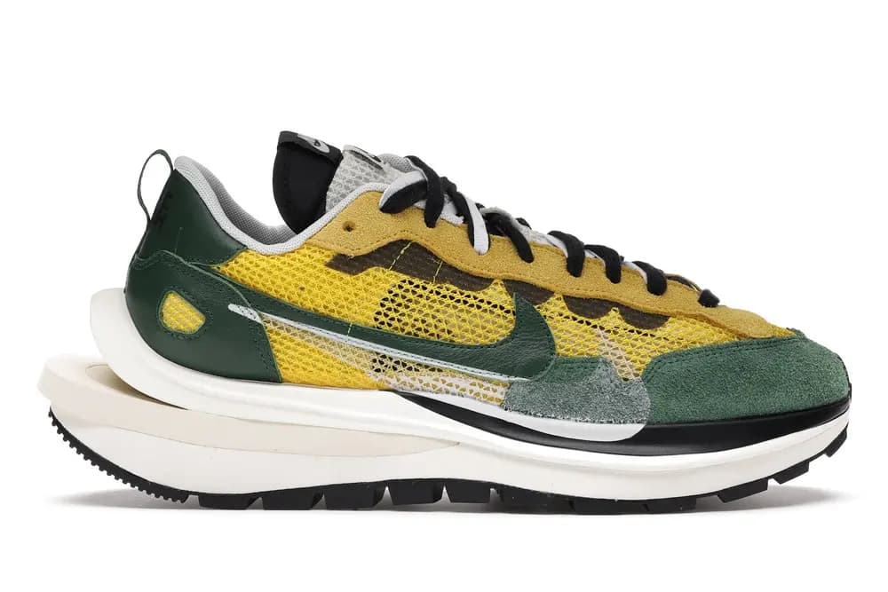 Giày Sacai x Nike VaporWaffle 'Tour Yellow' CV1363-700 Giày Sacai x Nike VaporWaffle 'Tour Yellow' CV1363-700