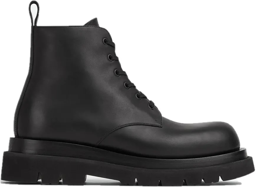 Giày Bottega Veneta Lug Lace-Up Ankle Boot 'Black' 730224VBS501000 — kich-thuoc: 39 Giày Bottega Veneta Lug Lace-Up Ankle Boot 'Black' 730224VBS501000 — kich-thuoc: 39
