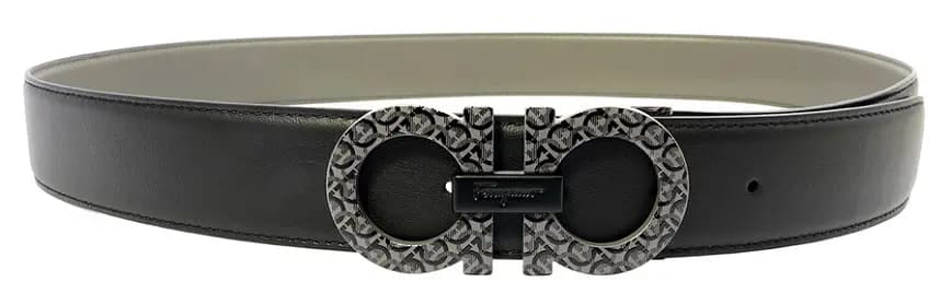 Thắt Lưng Salvatore Ferragamo Gancini 'Black' 670056-746193 Thắt Lưng Salvatore Ferragamo Gancini 'Black' 670056-746193