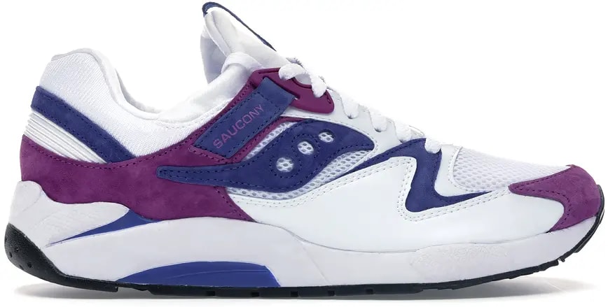 Giày Saucony Grid 9000 Premium Suede 'White Purple' S70439-2 — kich-thuoc: lien-he-order Giày Saucony Grid 9000 Premium Suede 'White Purple' S70439-2 — kich-thuoc: lien-he-order