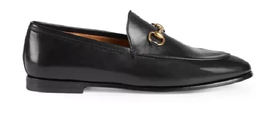 Gucci Horsebit Black Leather Loafers 482464-BLM00-1000 Gucci Horsebit Black Leather Loafers 482464-BLM00-1000