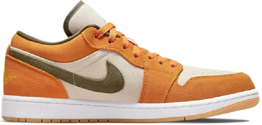 Giày Nike Air Jordan 1 Low ‘Orange Olive’ DH6931-102 Giày Nike Air Jordan 1 Low ‘Orange Olive’ DH6931-102