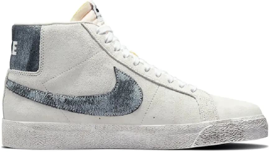 Giày Nike SB Blazer Mid Faded 'Grey Black' DA1839-002 Giày Nike SB Blazer Mid Faded 'Grey Black' DA1839-002