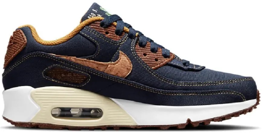 Giày Nike Air Max 90 GS 'Cork Obsidian' DC7774-400 — kich-thuoc: 36.5 Giày Nike Air Max 90 GS 'Cork Obsidian' DC7774-400 — kich-thuoc: 36.5