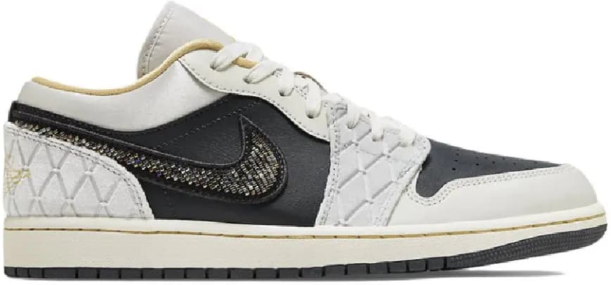 Giày Nike Air Jordan 1 Low 'Beaded Swoosh' DV1762-001 Giày Nike Air Jordan 1 Low 'Beaded Swoosh' DV1762-001