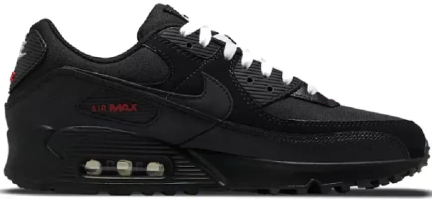 Giày Nike Air Max 90 'Black Sport Red' DC9388-002 Giày Nike Air Max 90 'Black Sport Red' DC9388-002