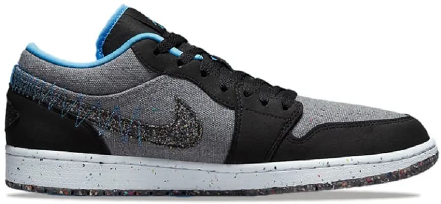 Giày Nike Air Jordan 1 Low 'Crater Black' DM4657-004 Giày Nike Air Jordan 1 Low 'Crater Black' DM4657-004