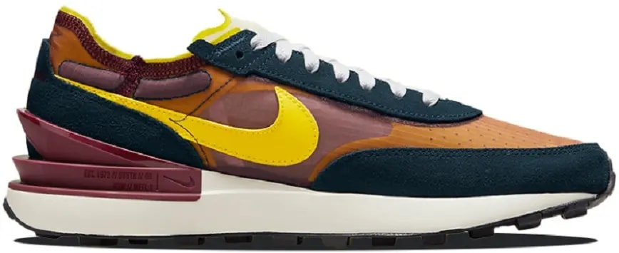 Giày Nike Waffle One 'Dark Beetroot Yellow Strike' DD8014-600 — kich-thuoc: lien-he-order Giày Nike Waffle One 'Dark Beetroot Yellow Strike' DD8014-600 — kich-thuoc: lien-he-order