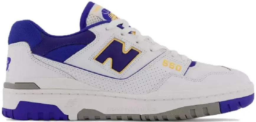 Giày New Balance 550 Lakers 'White Infinity Blue' BB550WTN — kich-thuoc: 40 Giày New Balance 550 Lakers 'White Infinity Blue' BB550WTN — kich-thuoc: 40
