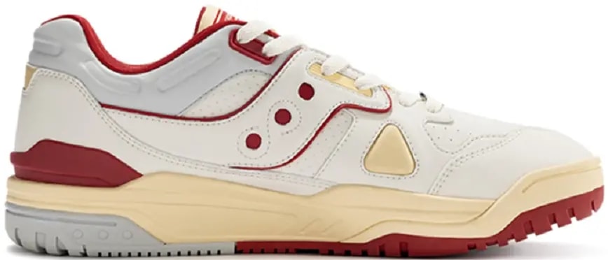 Giày Saucony Cross 90 'White Red Beige' S79035-5 — kich-thuoc: lien-he-order Giày Saucony Cross 90 'White Red Beige' S79035-5 — kich-thuoc: lien-he-order