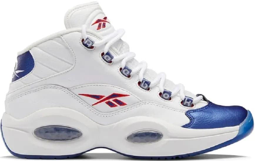 Giày Reebok Question Mid 'Blue Toe' GX0227 Giày Reebok Question Mid 'Blue Toe' GX0227