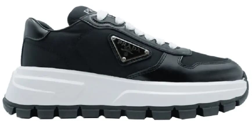 Giày Prada Spazzolato Logo 'Black' 1E804M 3LKI F0632 Giày Prada Spazzolato Logo 'Black' 1E804M 3LKI F0632