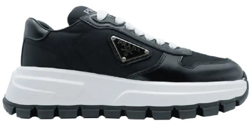 Giày Prada Spazzolato Logo 'Black' 1E804M 3LKI F0632 — kich-thuoc: lien-he-order Giày Prada Spazzolato Logo 'Black' 1E804M 3LKI F0632 — kich-thuoc: lien-he-order