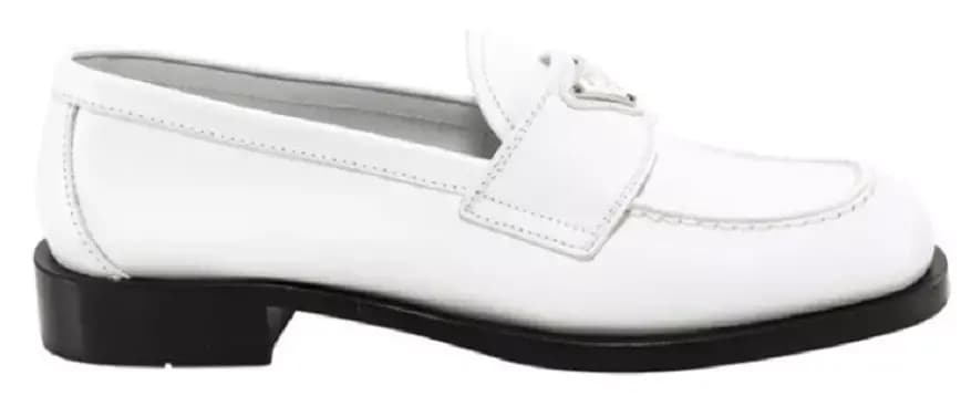 Giày Prada Logo Brushed 'White' 1D238M_055_F_0009 Giày Prada Logo Brushed 'White' 1D238M_055_F_0009