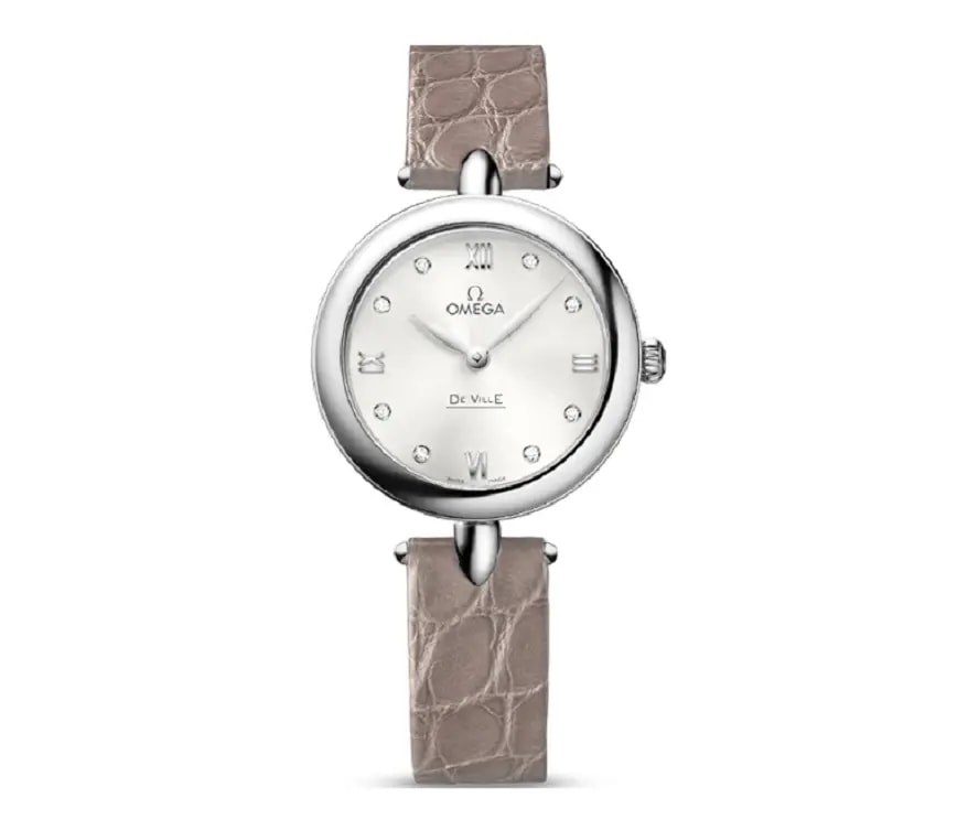 Đồng Hồ Omega Deville Prestige Dewdrop Ladies 'Brown' 424-13-27-60-52-001 Đồng Hồ Omega Deville Prestige Dewdrop Ladies 'Brown' 424-13-27-60-52-001