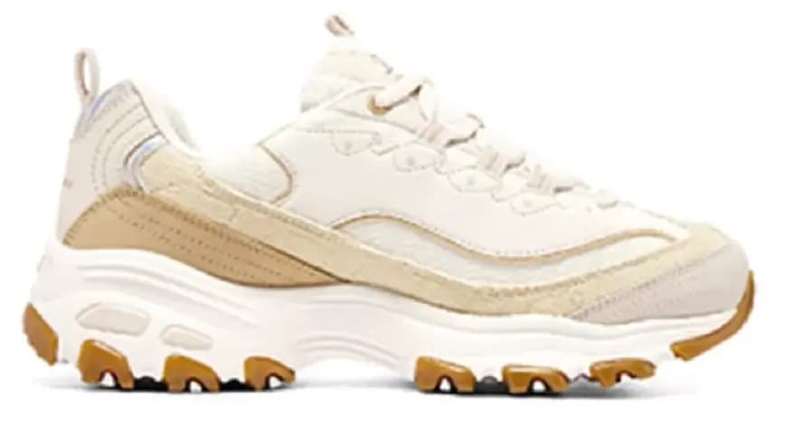 Giày Skechers Dlites 'White Beige' 896148-NAT Giày Skechers Dlites 'White Beige' 896148-NAT