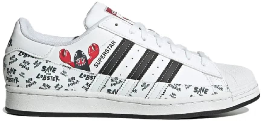 Giày Adidas Philip Colbert x Superstar 'Save The Lobster' GX7996 Giày Adidas Philip Colbert x Superstar 'Save The Lobster' GX7996