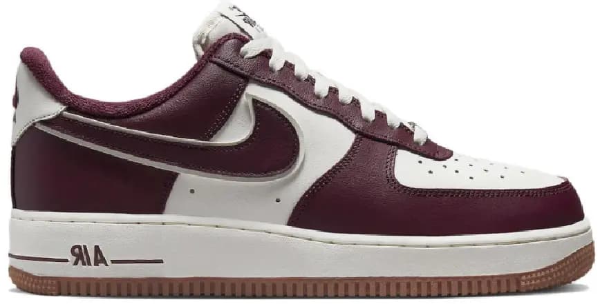 Giày Nike Air Force 1 Low 'College Pack Night Maroon' DQ7659-102 Giày Nike Air Force 1 Low 'College Pack Night Maroon' DQ7659-102