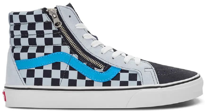 Giày Vans Sk8 Hi Reissue Side Zip 'Black Light Blue' VN0007NZ9KM Giày Vans Sk8 Hi Reissue Side Zip 'Black Light Blue' VN0007NZ9KM