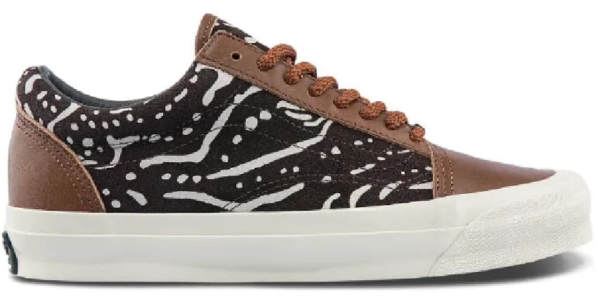 Giày Vans Vault Old Skool LX Taka Hayashi OG 'Brown' VN0A5FC4BRO Giày Vans Vault Old Skool LX Taka Hayashi OG 'Brown' VN0A5FC4BRO