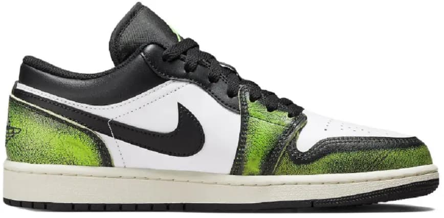 Giày Nike Air Jordan 1 Low Wear Away 'Electric Green' DN3705-003 Giày Nike Air Jordan 1 Low Wear Away 'Electric Green' DN3705-003